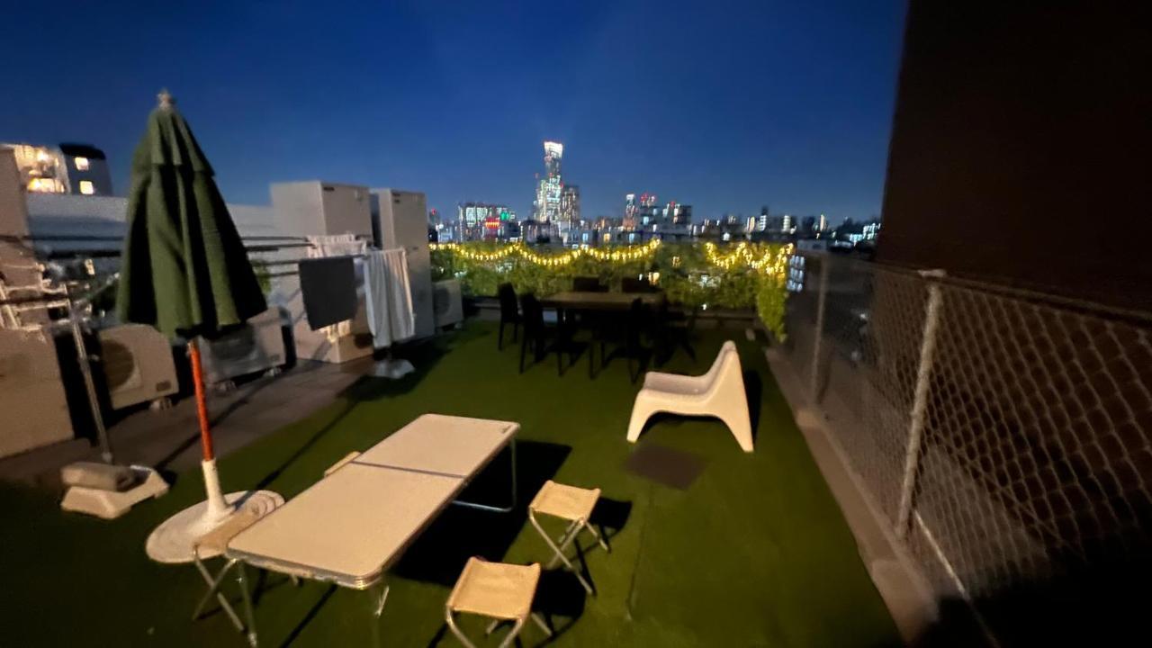 Namba S34O2Abcwififree Hotel Osaka Exterior foto